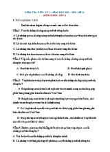 Kiểm tra giữa kì 1 Giáo dục công dân Lớp 6 - Đề 2 - Năm học 2022-2023 (Có hướng dẫn chấm)